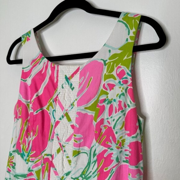 Lilly Pulitzer Cathy Sleeveless Shift in Don’t Give a Cluck Size 8 - Picture 4 of 8